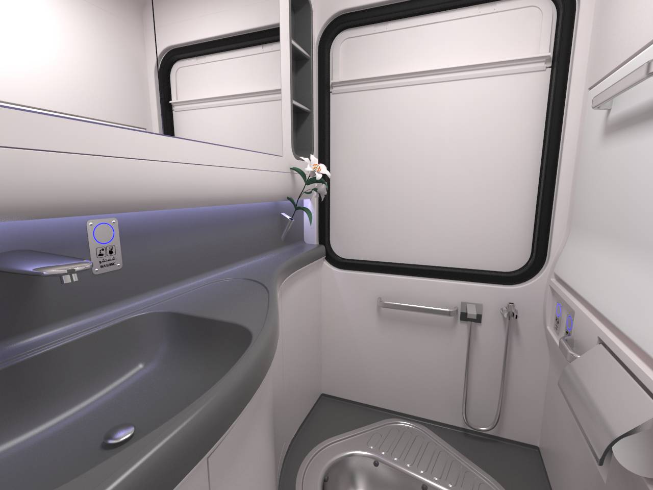 Oriental WC design 2