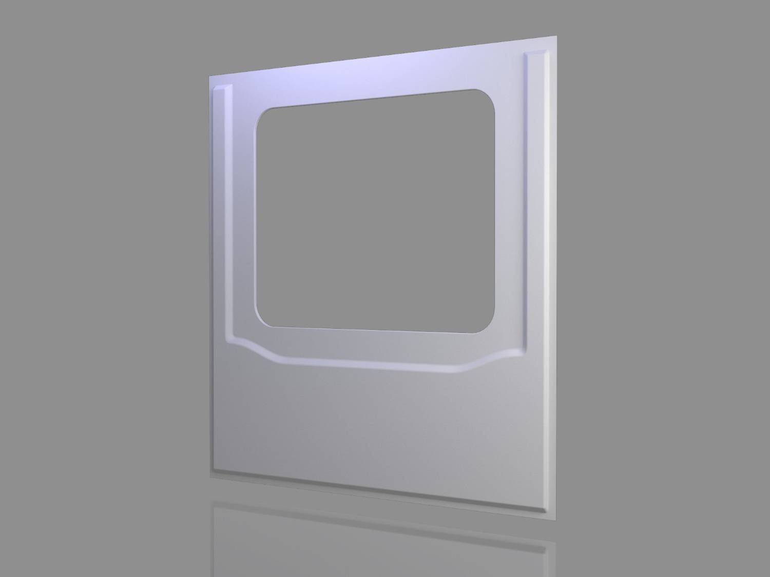 Corridor side wall panel