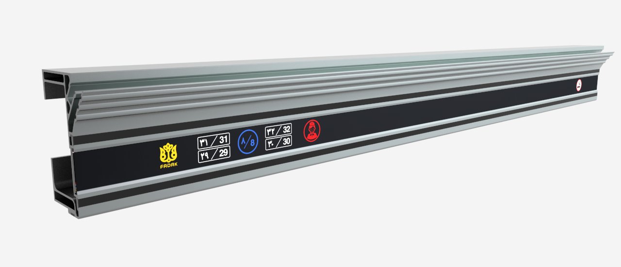 Corridor ceiling trim