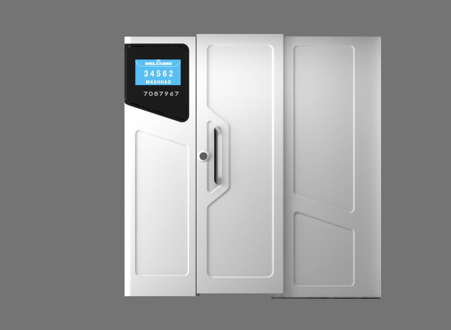WC sliding door