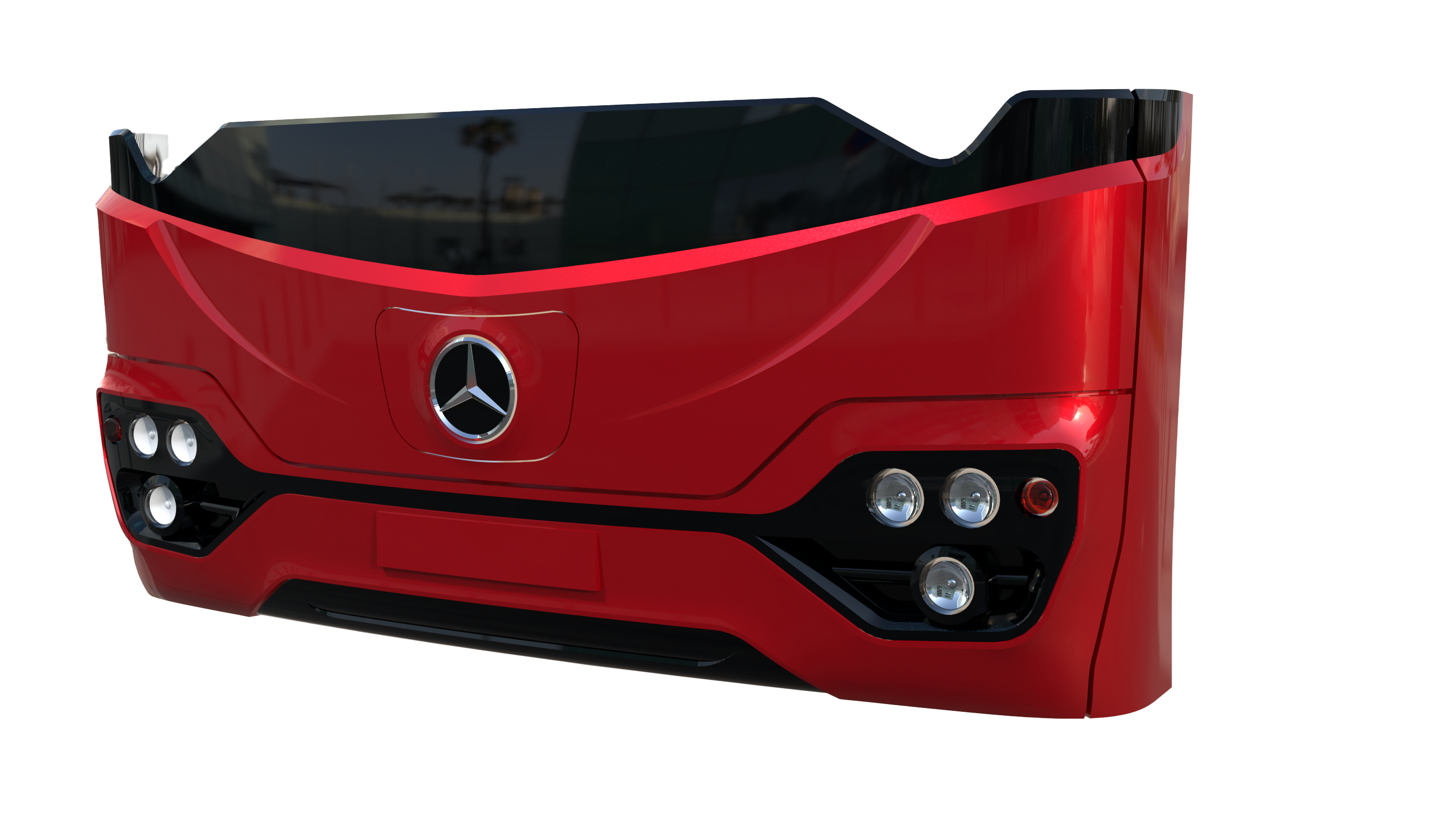 Benz O500 Front Fascia