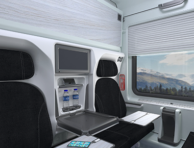 Four-berth compartments